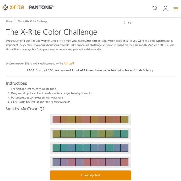 Color Test - Online Color Challenge