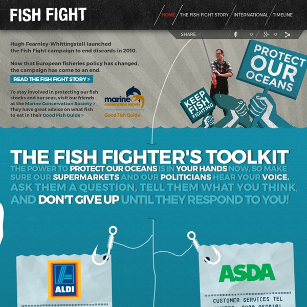 Hugh's Fish Fight - Half of all fish caught in the North Sea is thrown back overboard dead