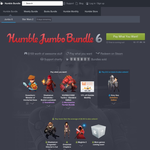 The Humble Indie Bundle (pay what you want for five awesome indi