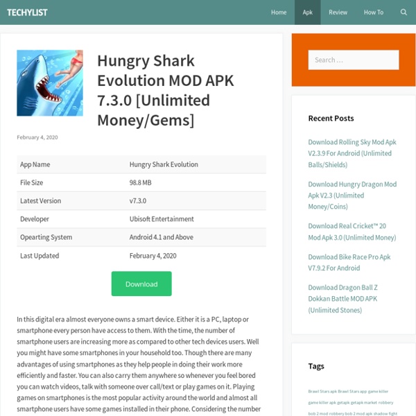 Hungry Shark Evolution MOD APK 7.3.0 [Unlimited Money/Gems]
