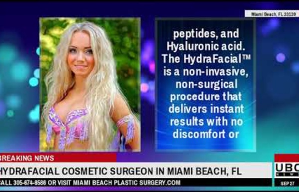 HydraFacial Cosmetic Surgeon in Miami Beach, FL - YouTube