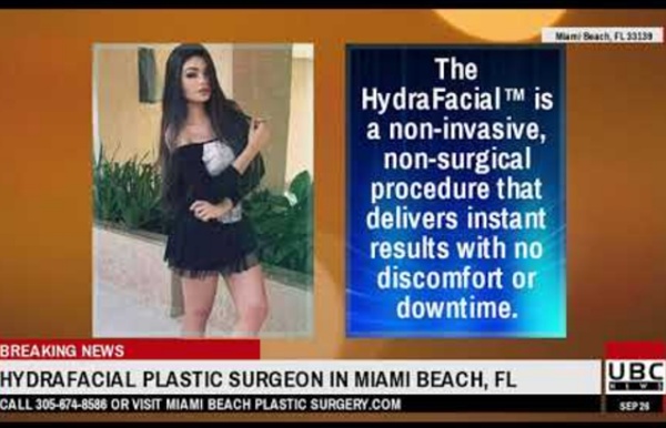 HydraFacial Plastic Surgeon in Miami Beach, FL - YouTube