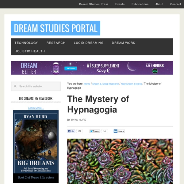 Hypnagogia and Hypnopompia