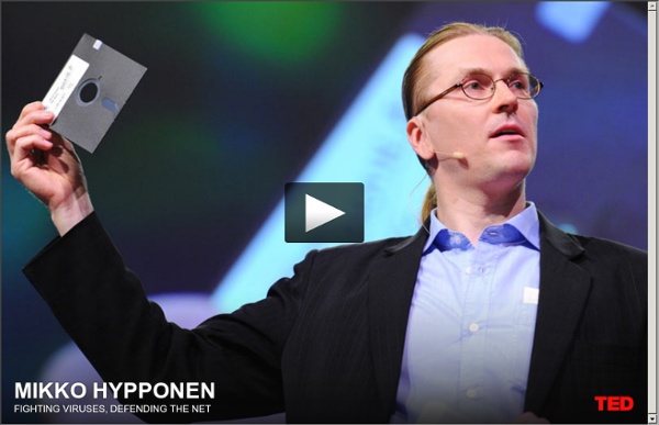 Mikko Hypponen: Fighting viruses, defending the net