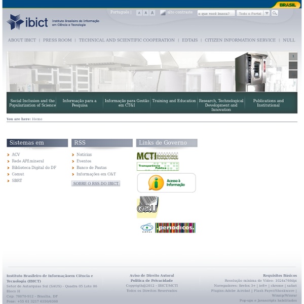 IBICT - Instituto Brasileiro de Informação em Ciência e Tecnologia