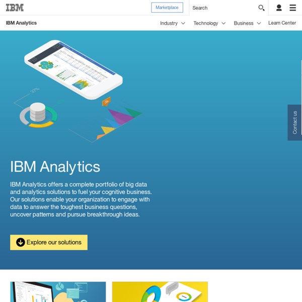 IBM Analytics - Home - United States