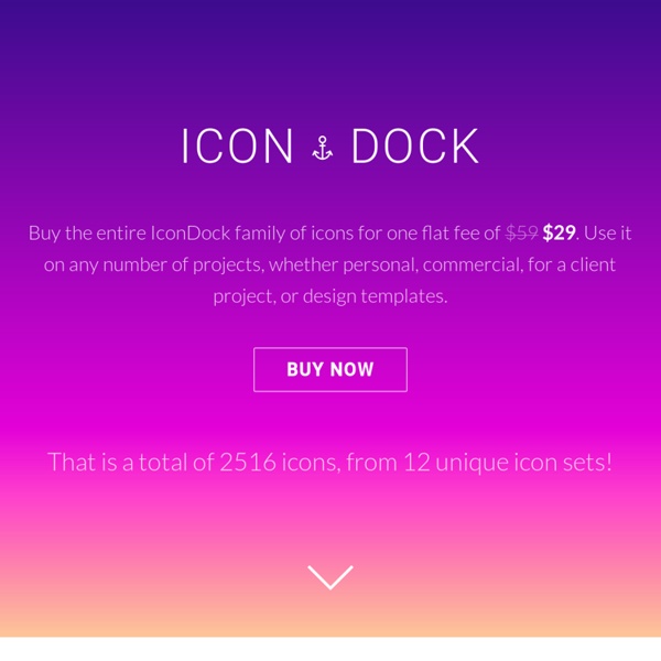 IconDock - The Art of Stock Icons