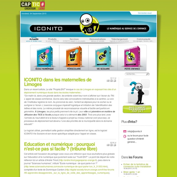 ICONITO - Bienvenue sur Iconito