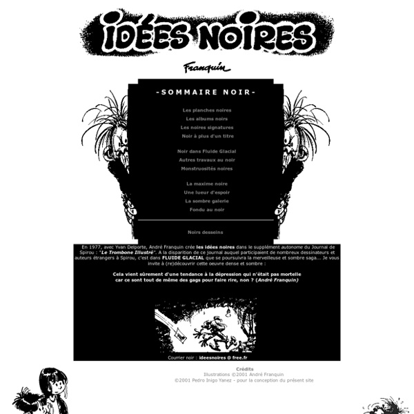 Idées noires : André Franquin