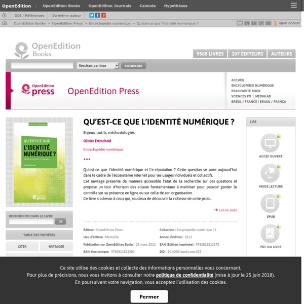 Press - Qu’est-ce que l’identité numérique ?