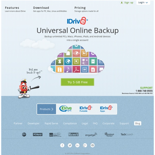 Online Backup for PC, Mac and iPhone