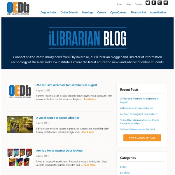 iLibrarian - News and resources on Library 2.0 and the information revolution
