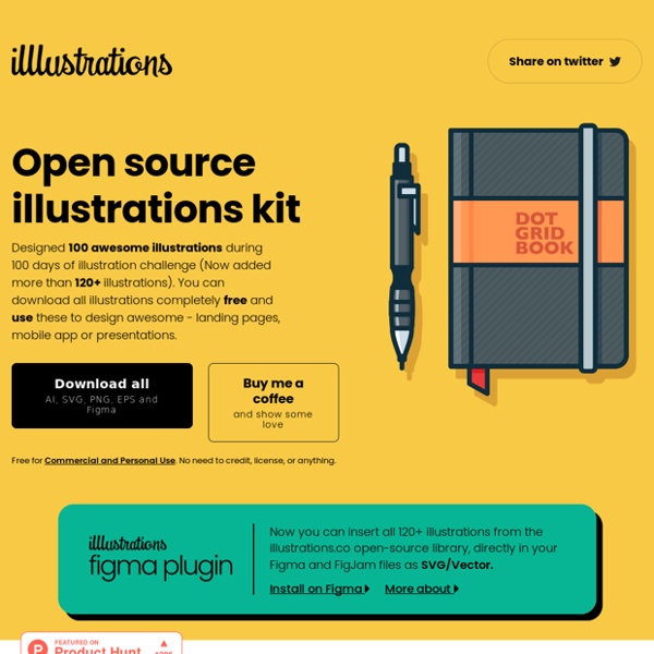 Illlustrations - open source illustrations kit