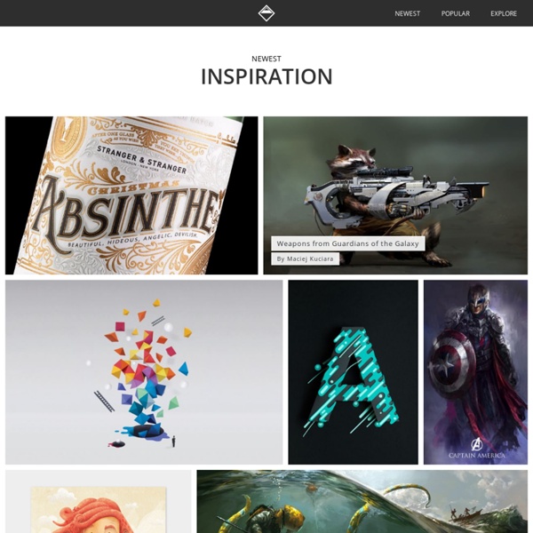 Design Inspiration + Visual Art Inspiration