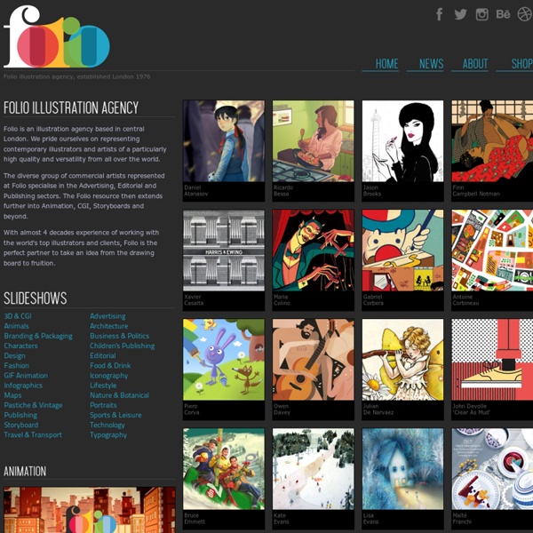 Worldwide agents for illustration, animation, art and design