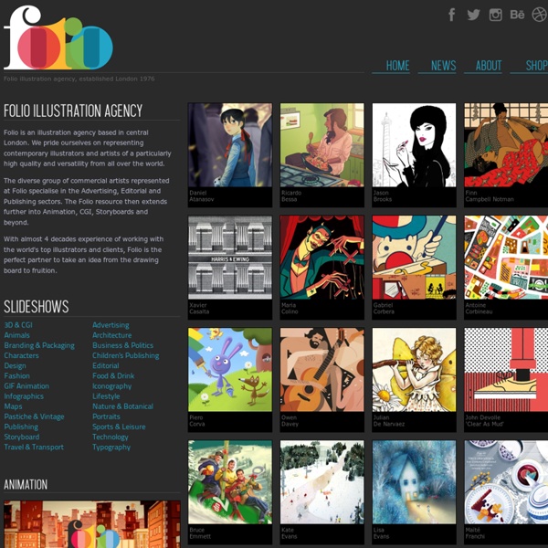 Worldwide agents for illustration, animation, art and design