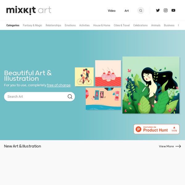 Free stock illustrations, Beautiful Free Art - Mixkit