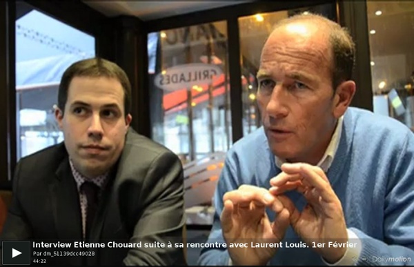 Interview Etienne Chouard suite à sa rencontre avec Laurent Louis. 1er Février