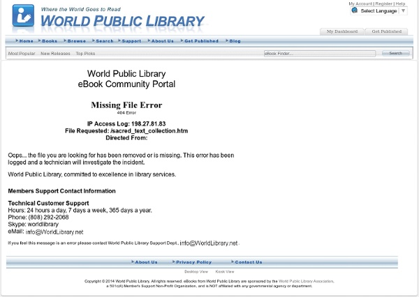 World Public Library - Sacred Religious Text Collection