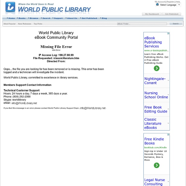 World Public Library - Classic Literature Collection