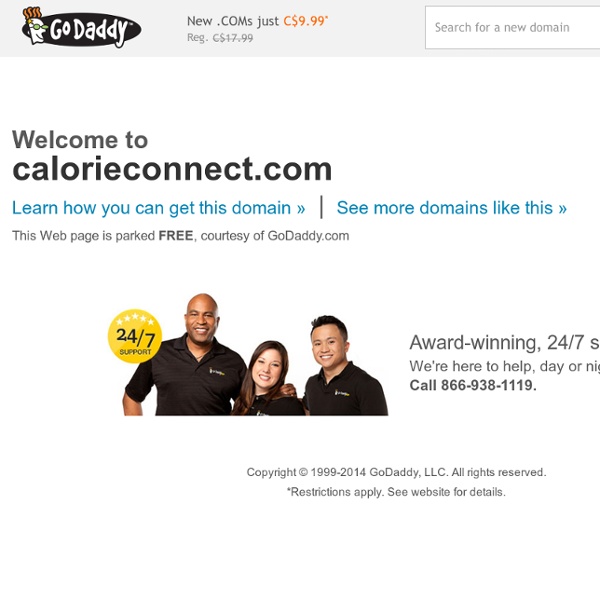 CalorieConnect.com