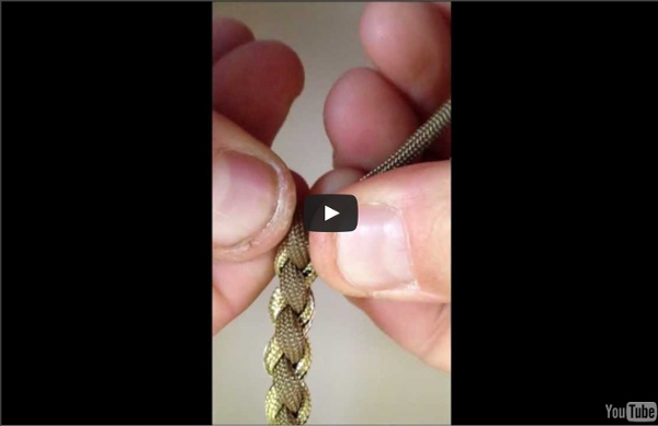 How to make a paracord survival necklace
