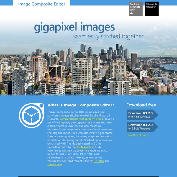 Research Image Composite Editor (ICE)