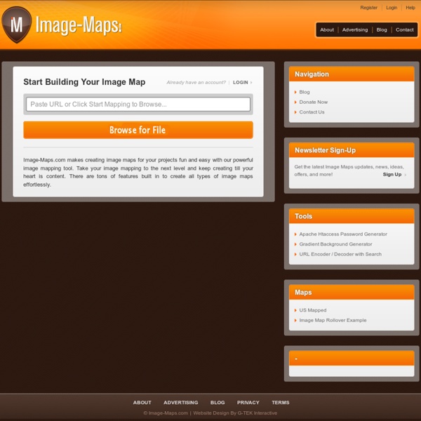 Image Map Tool - On-line Image Map Creator - HTML & CSS