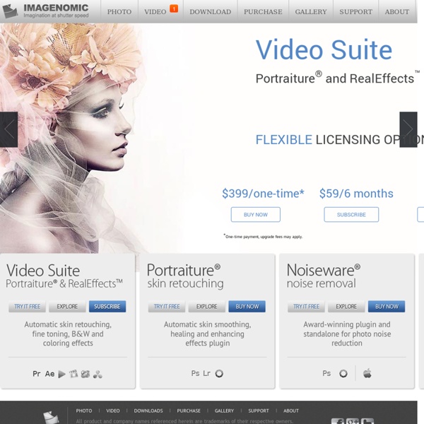 ... - Best Plugins for Adobe Photoshop, Lightroom and Apple Aperture