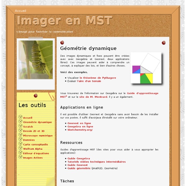 Imager en MST: Géométrie Dynamique