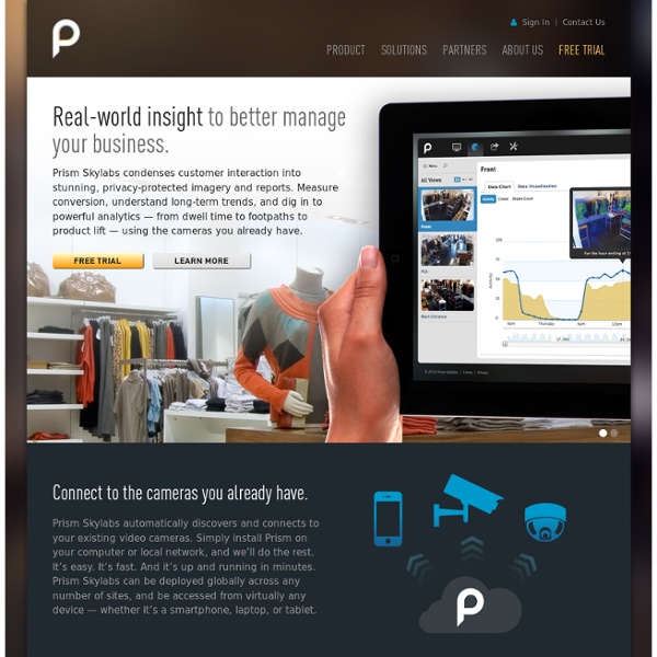 Real-time imagery. Real-world insight. - Prism Skylabs