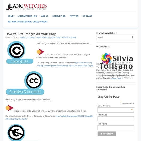 Silvia Tolisano- Langwitches Blog