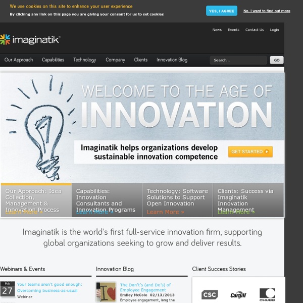 Imaginatik - Idea Management, Innovation Management software, Op