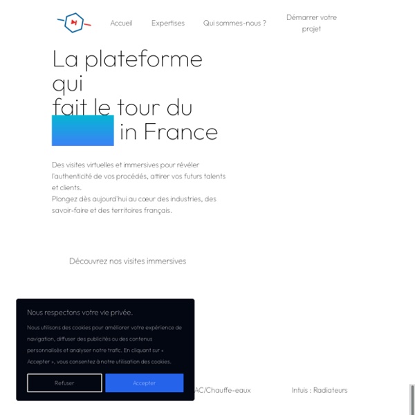 FranceImmersive - 1ère plateforme de visite virtuelle du Made in France