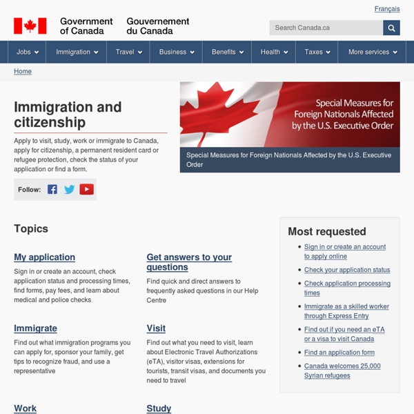 Citizenship and Immigration Canada