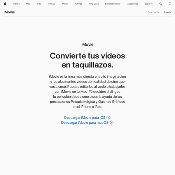 iMovie - Apple (ES)