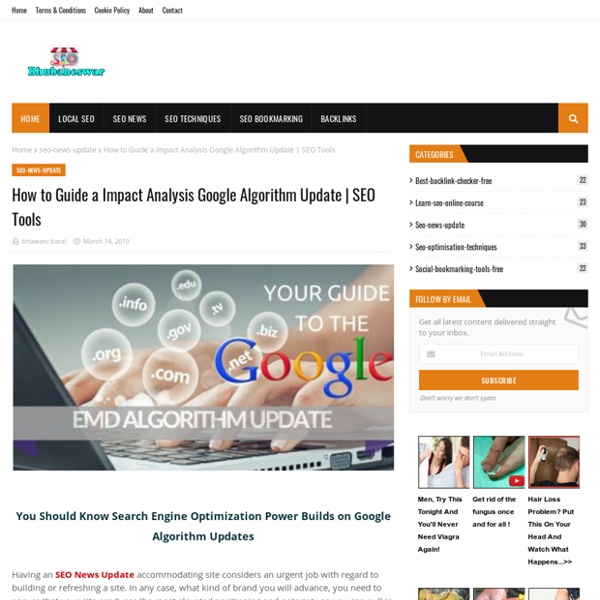 How to Guide a Impact Analysis Google Algorithm Update