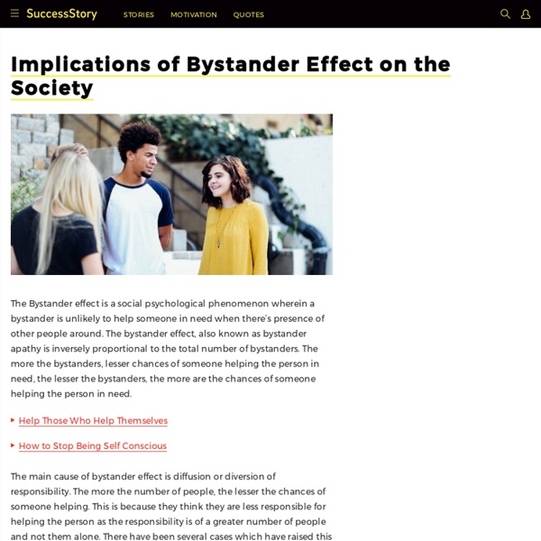 4 Major Implications of Bystander Effect on the Society
