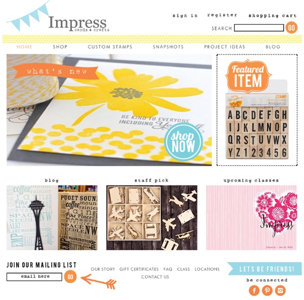 Impress Rubber Stamps: rubber stamps and card making ideas