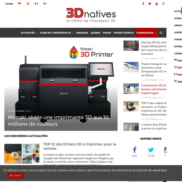 Imprimante 3D et Impression 3D - Les prix, l'actualité et un comparateur d'imprimantes 3D