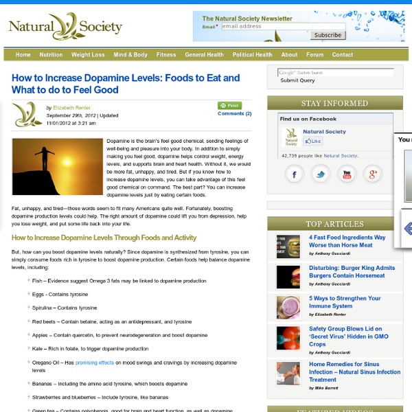 How to Increase Dopamine Levels: Foods to Eat and What to Do