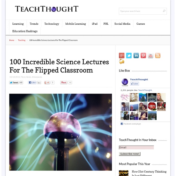 100 Science Lectures - Flipped Classroom