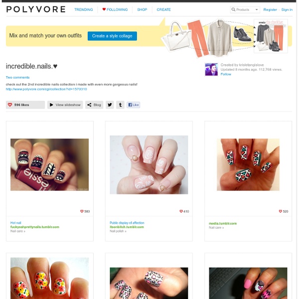 Polyvore Nails