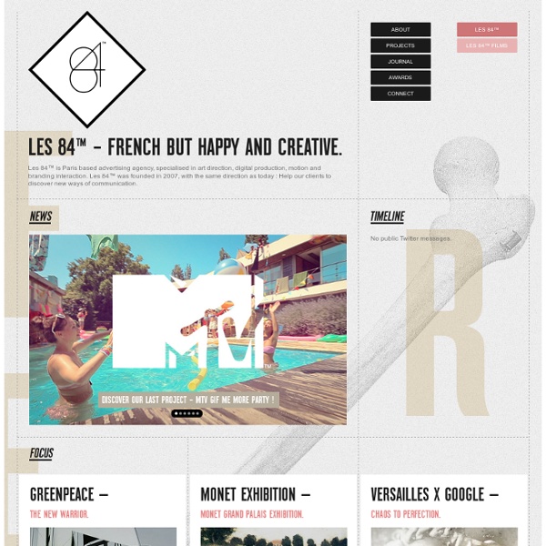 Les 84™ - French but happy and creative - © 2010