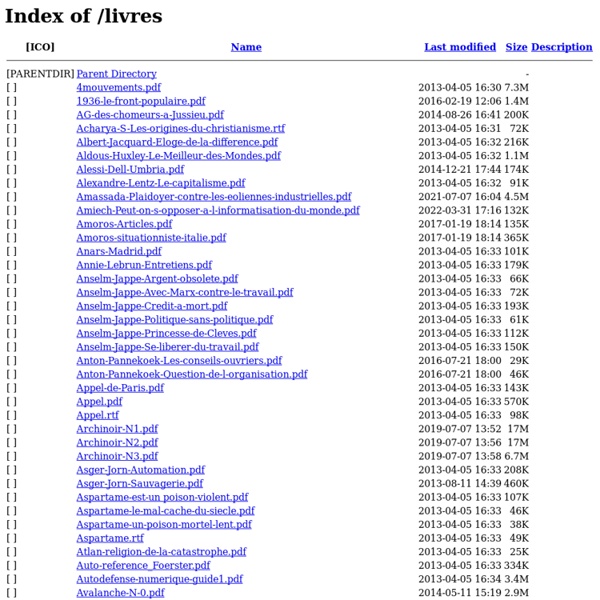 Index of /livres