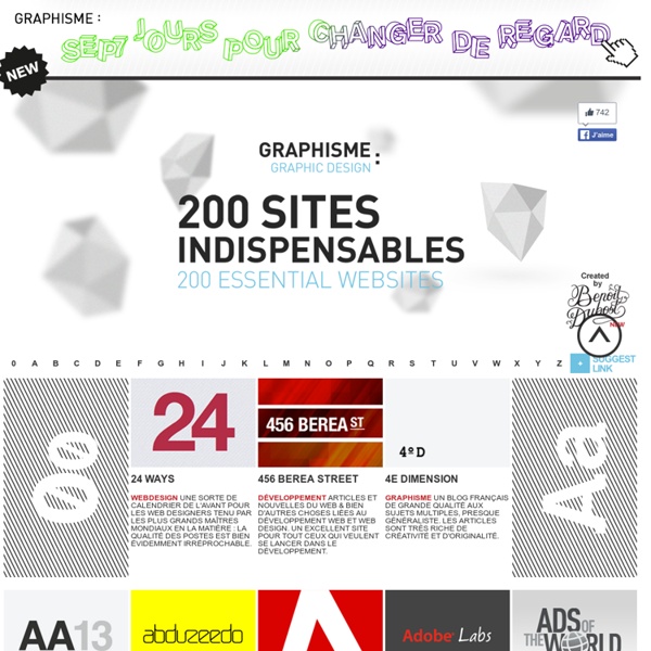 Graphisme : 200 sites indispensables