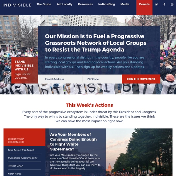 Indivisible Guide - A Practical Guide for Resisting the Trump Agenda