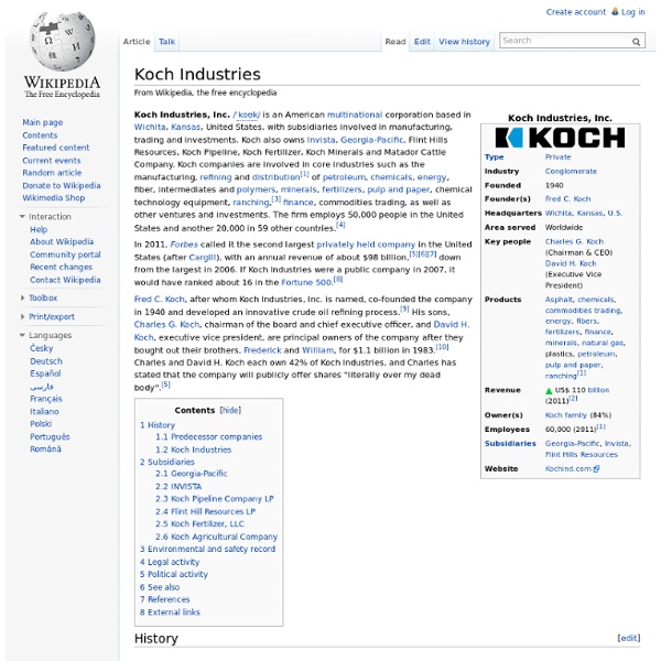 Koch Industries - Wiki