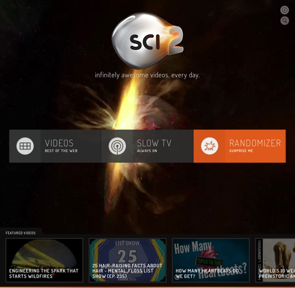 SCI.2 : Science videos and streams from around the universe