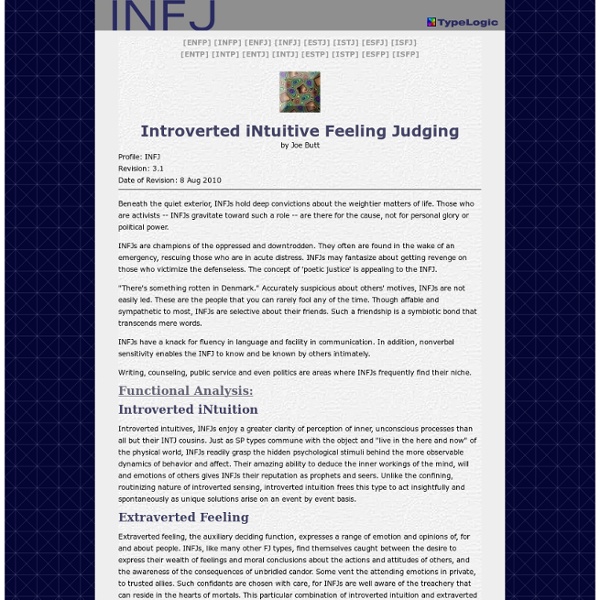 INFJ Profile